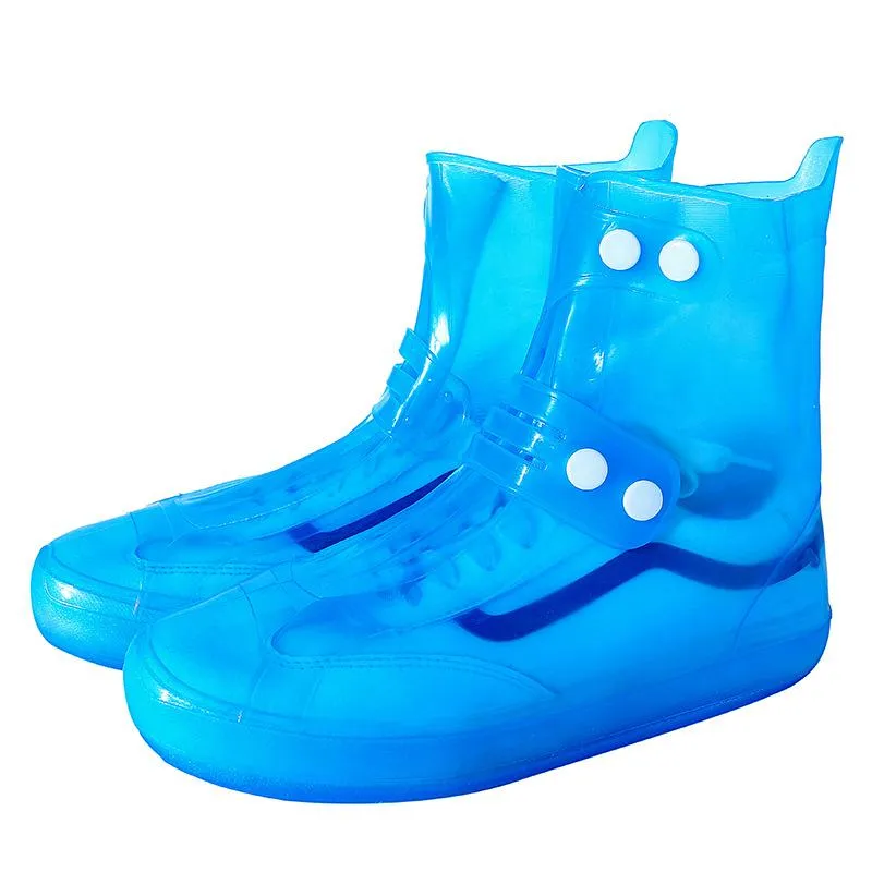 Waterproof Shoe Covers Fashion Rain Boots Men/women Outdoor Non-Slip Silicone Shoe Covers
