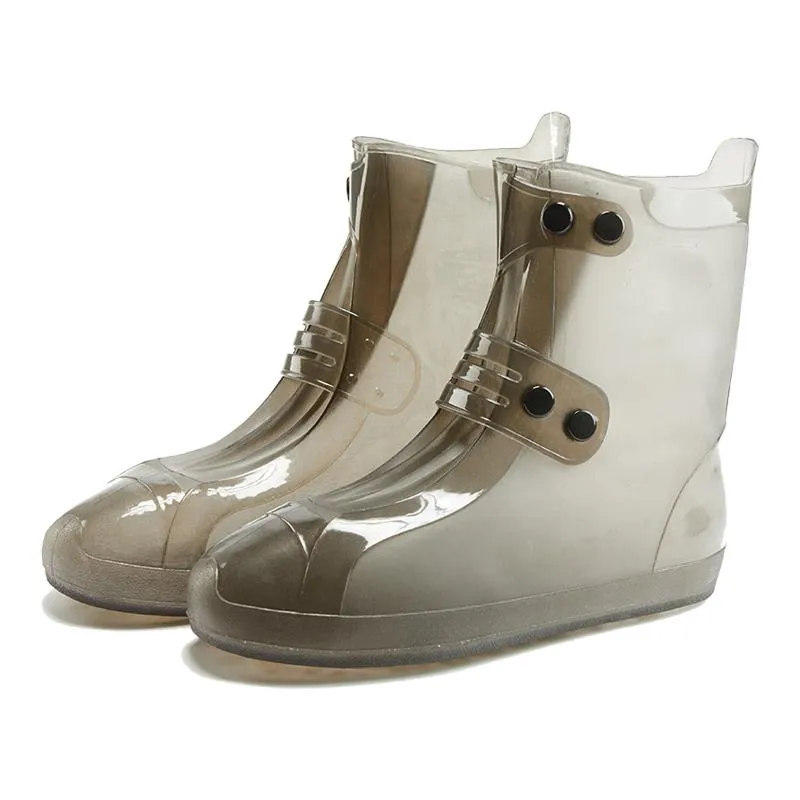 Waterproof Shoe Covers Fashion Rain Boots Men/women Outdoor Non-Slip Silicone Shoe Covers
