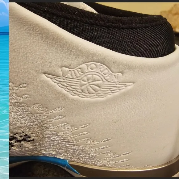 White and Black Basketball Sneakers