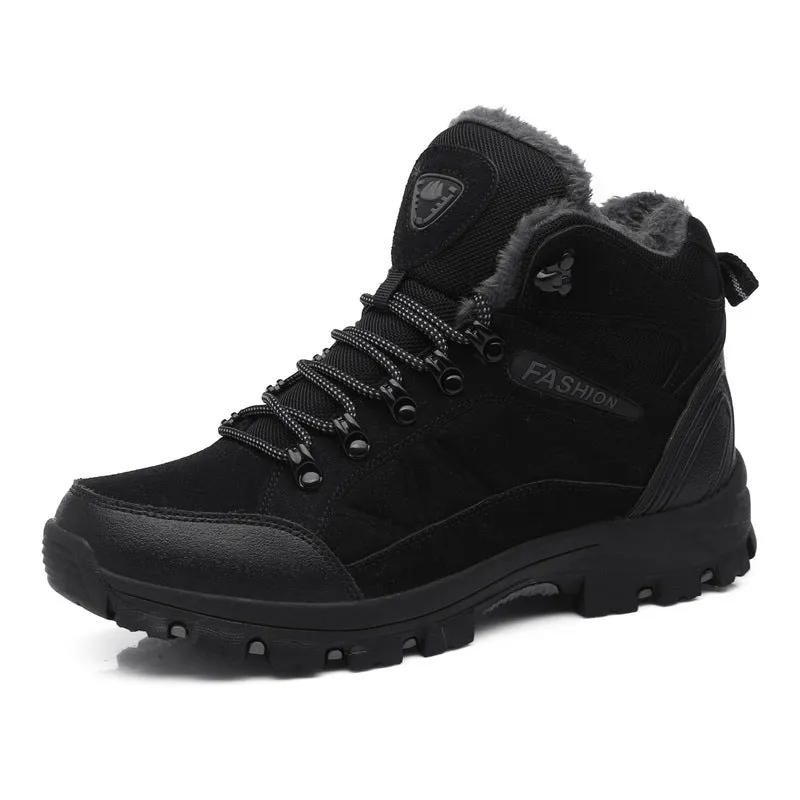 Winter Outdoors High Cotton-padded Shoes Sports Climbing Shoes