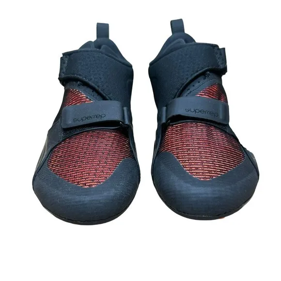 🚲Womens Cycling Shoes Sz 5.5 Nike SuperRep Cycle Spinning CJ0775-008 Black Red