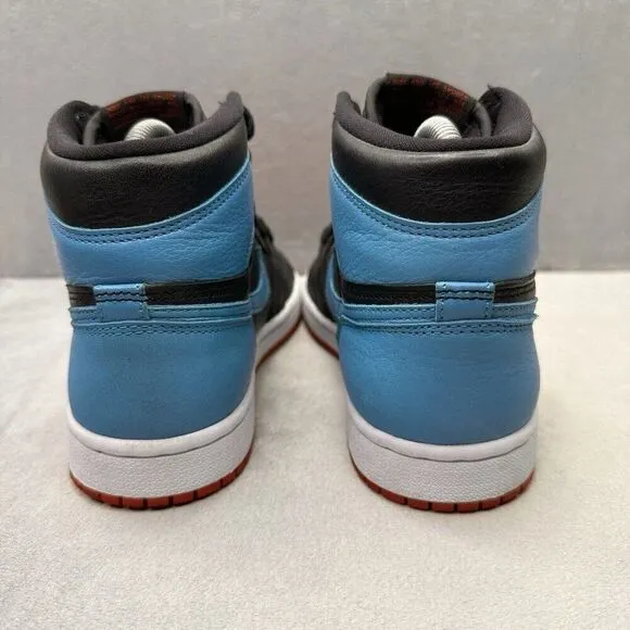 Womens Size 6 Nike Air Jordan 1 High OG Shoes UNC to CHI 2020 Red Blue Black