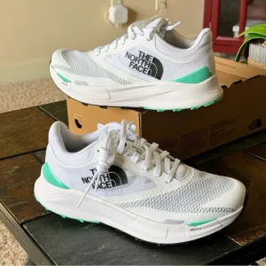 Women’s VECTIV Enduris 3 Trail Run Shoes - White &amp; Vivid Seafoam Teal - Sz 9.5
