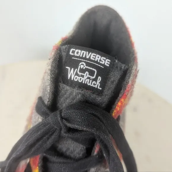 Woolrich X Converse Chuck Taylor Plaid Wool Hi Top Sneakers