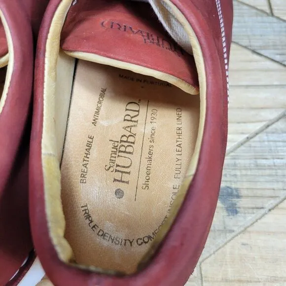🔥 Worn Once Samuel Hubbard Free Leather Shoes Men’s Sz 9 Medium - Rust Nubuck