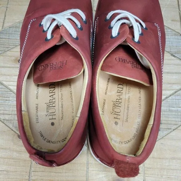 🔥 Worn Once Samuel Hubbard Free Leather Shoes Men’s Sz 9 Medium - Rust Nubuck