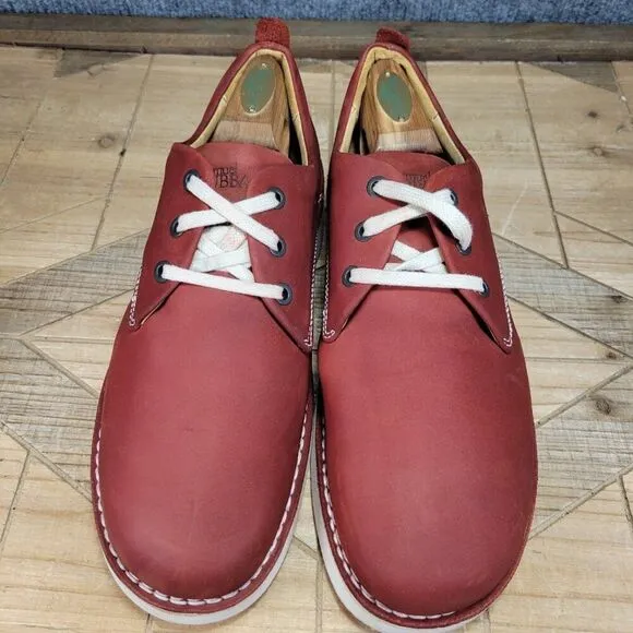 🔥 Worn Once Samuel Hubbard Free Leather Shoes Men’s Sz 9 Medium - Rust Nubuck