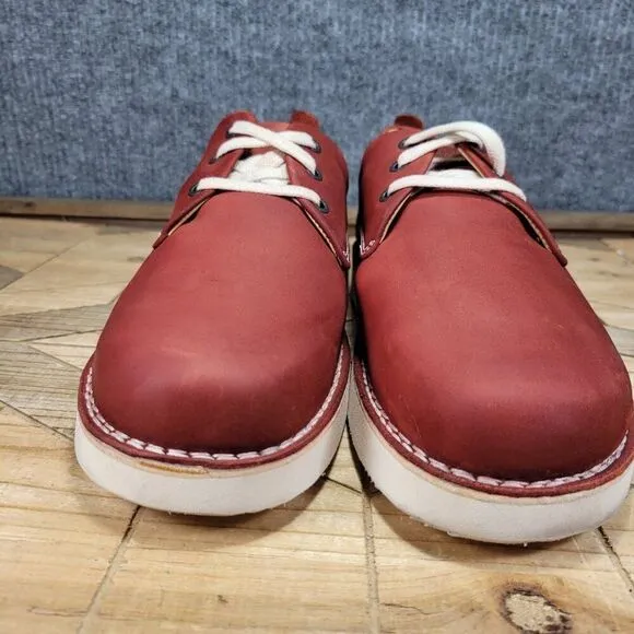 🔥 Worn Once Samuel Hubbard Free Leather Shoes Men’s Sz 9 Medium - Rust Nubuck