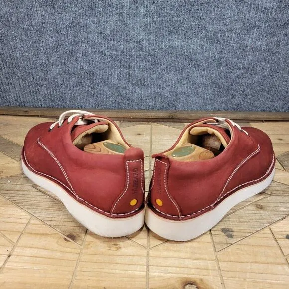 🔥 Worn Once Samuel Hubbard Free Leather Shoes Men’s Sz 9 Medium - Rust Nubuck