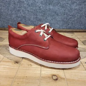 🔥 Worn Once Samuel Hubbard Free Leather Shoes Men’s Sz 9 Medium - Rust Nubuck