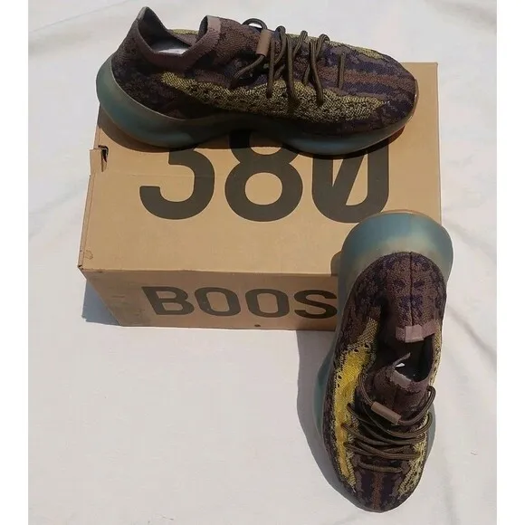 Yeezy Boost 380 FZ4982 Lmnte Originals Made By Adidas Size Mens 10 . New