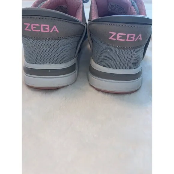 Zeba Women’s Hands-Free Sneakers – Slip Resistant, Comfortable Walking Shoes – S